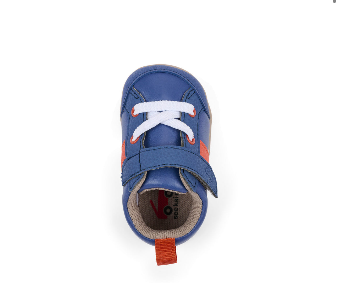 Connor Mini Navy/Orange- First Walkers