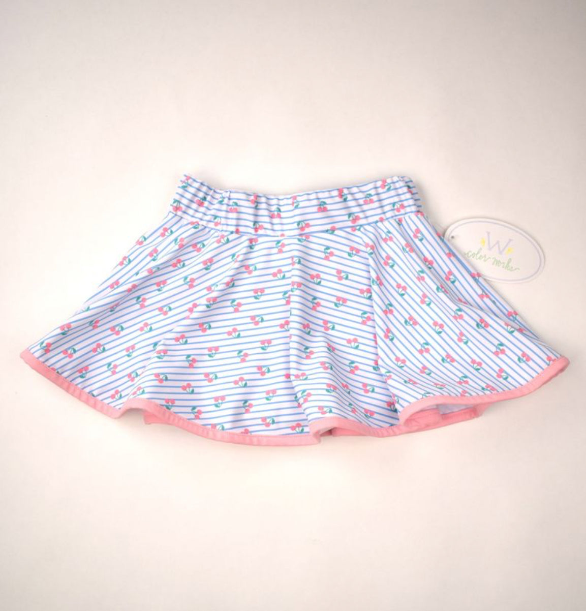 SKORT, Cherries Print