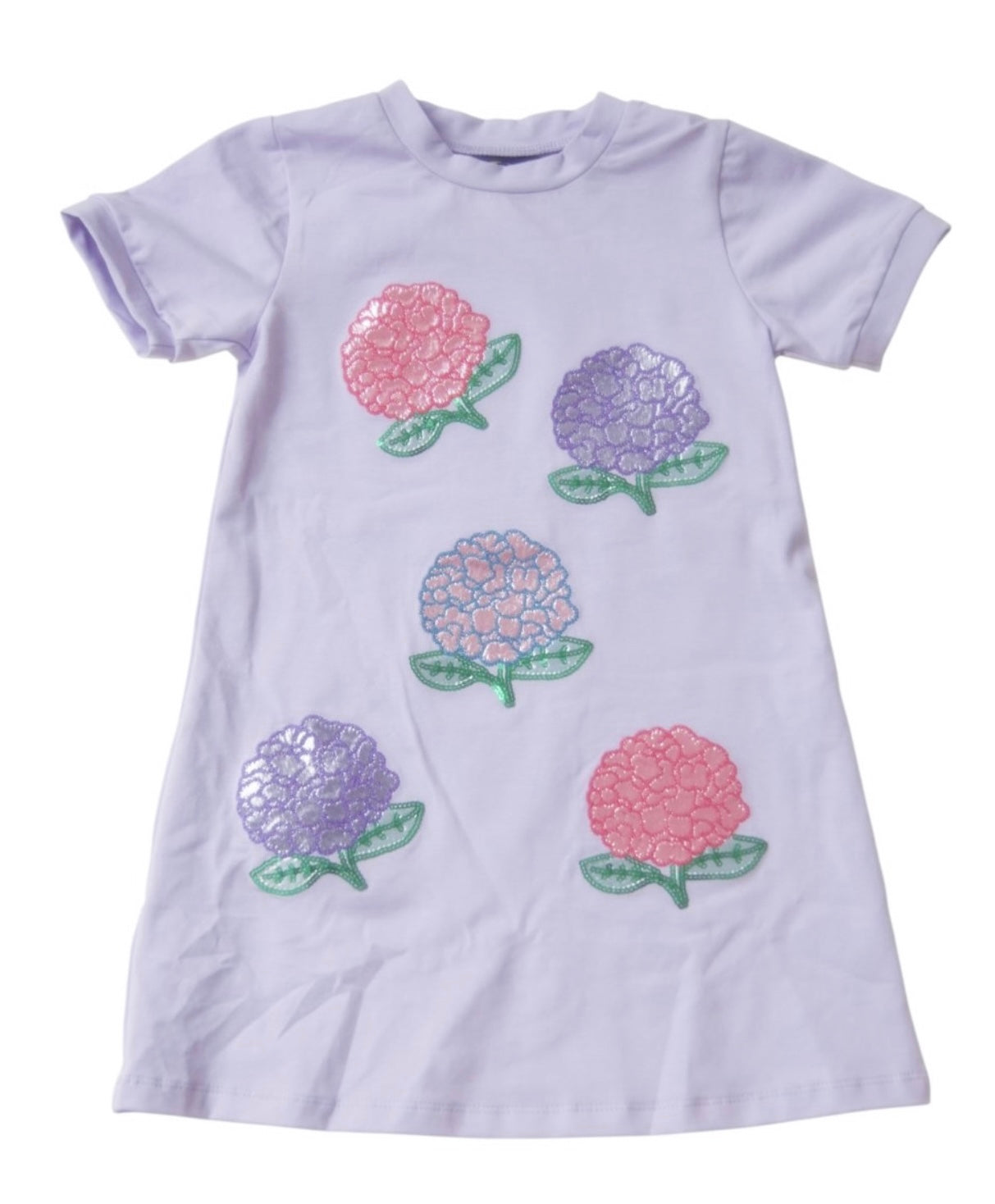 Hydrangea Applique Dress