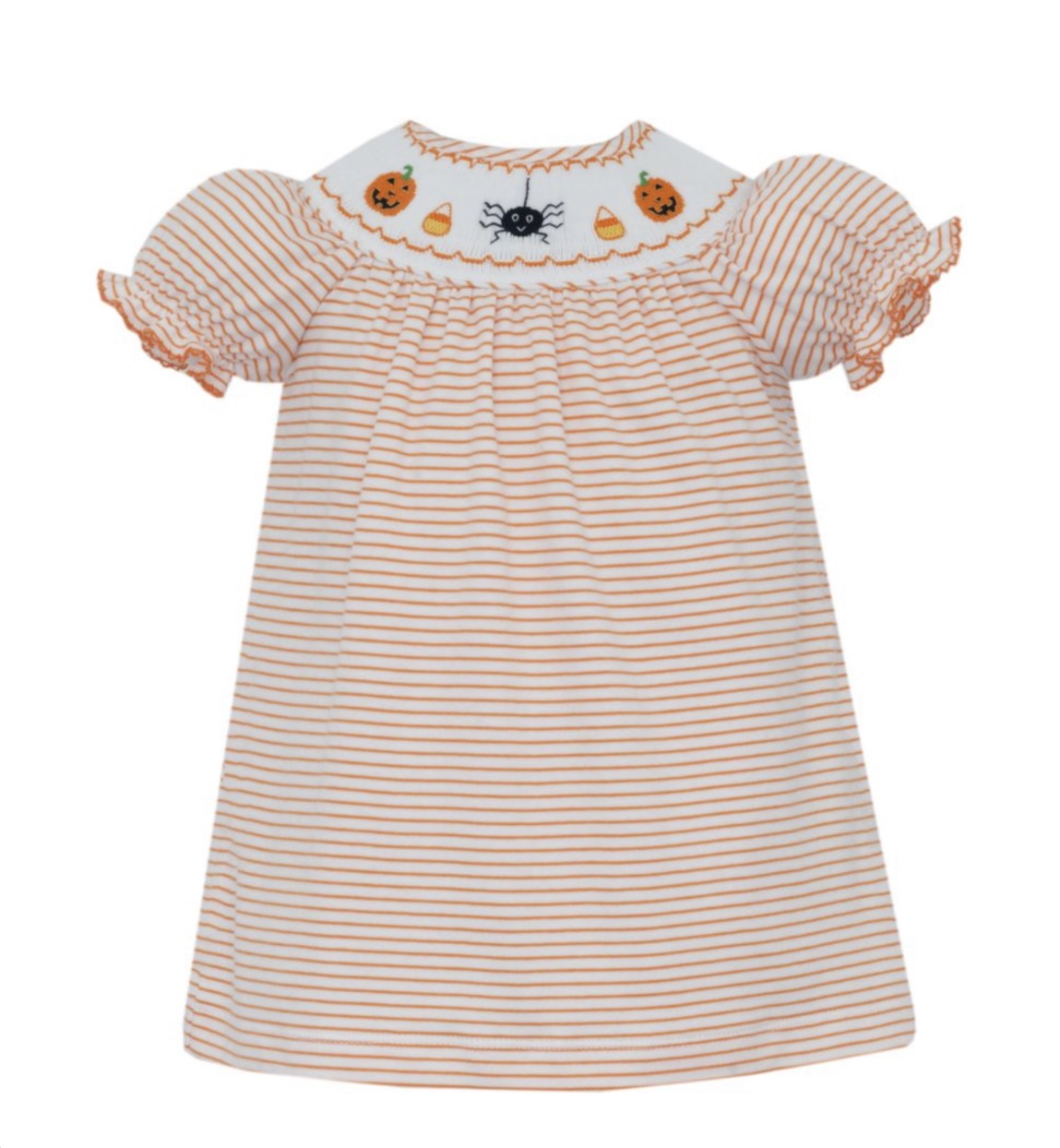 JACK o'LANTER GIRL´S - Orange Knit Stripe Bishop