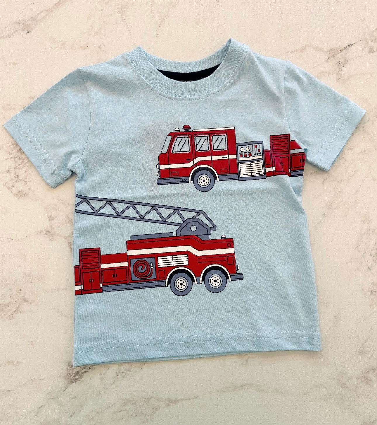 Boys Fire Engine Tee