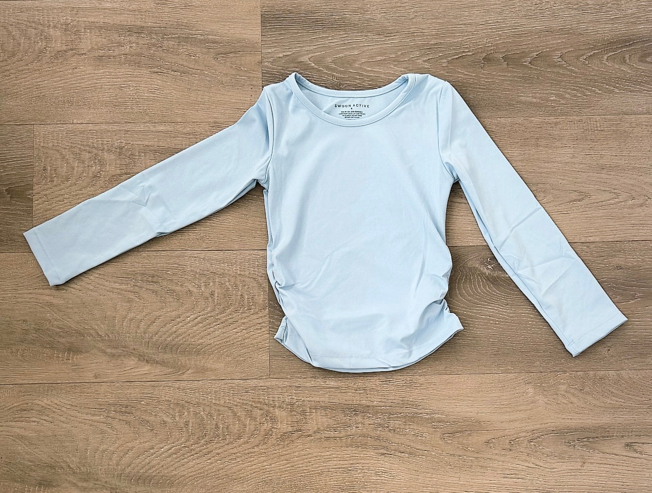 Ocean Blue Ruched Top