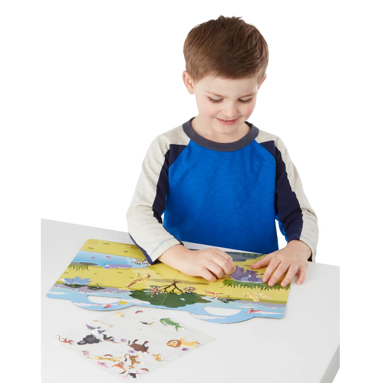 Puffy Sticker Play Set - Safari