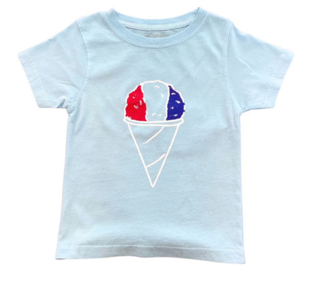 SS Light Blue Snow Cone T-Shirt