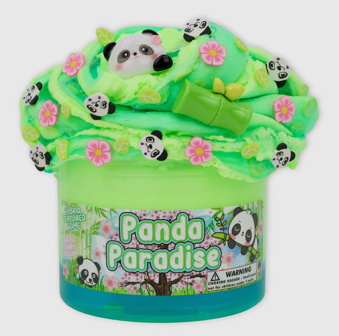 Panda Paradise-Hybrid Textured Slime