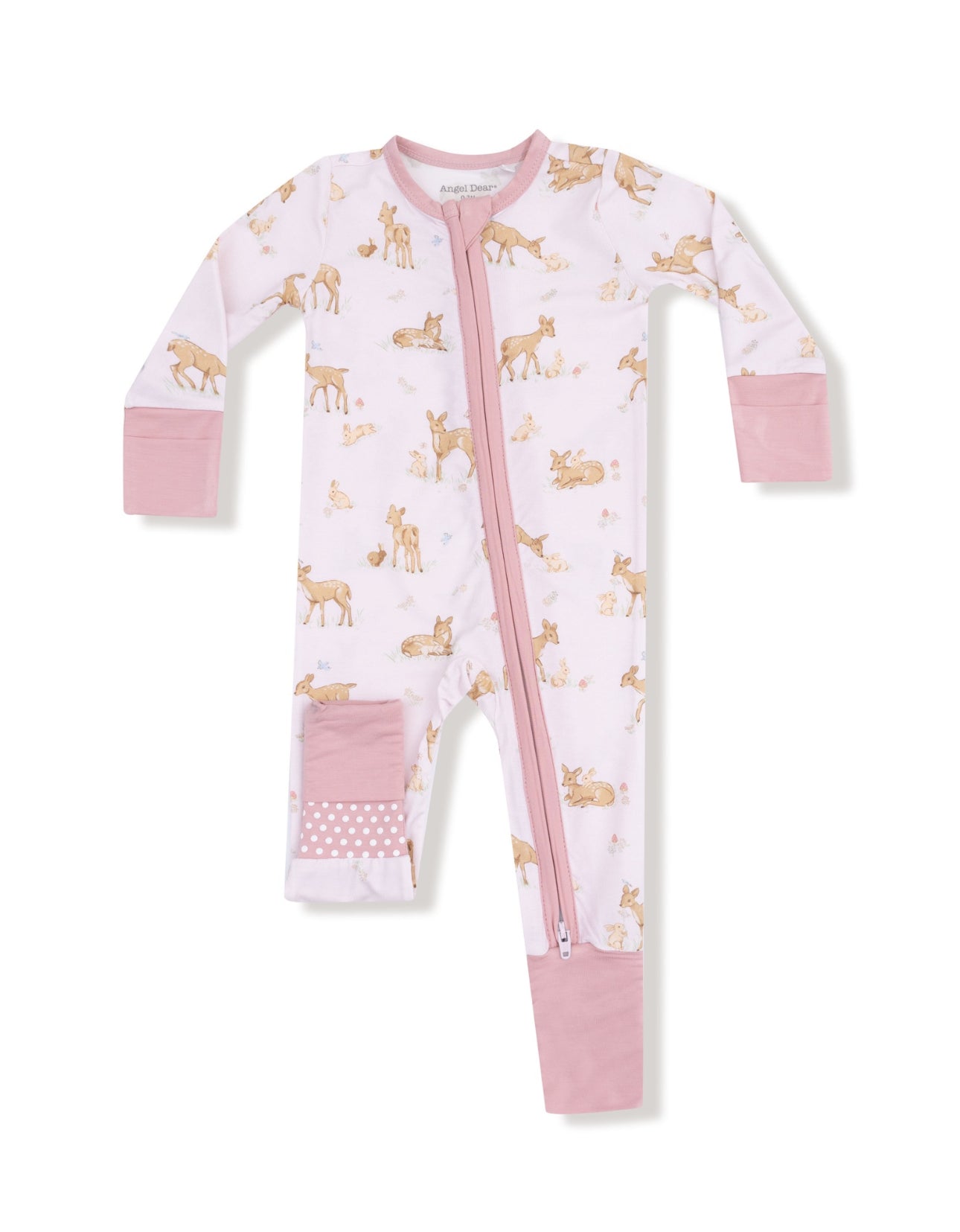 Little Fawn- 2 Way Zipper Romper