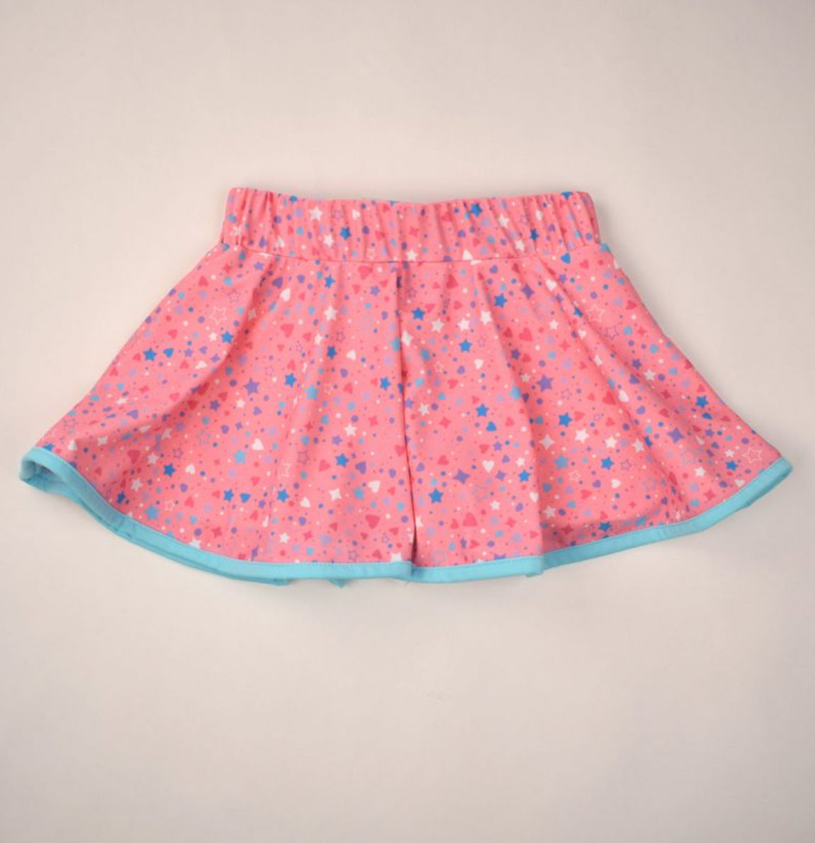 Skort, Stars Print