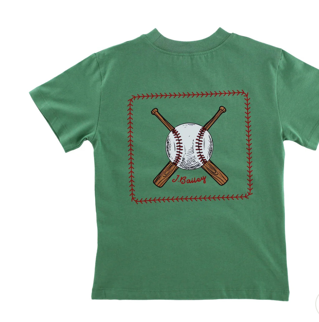 Baseball on Sage, Logo Tee
