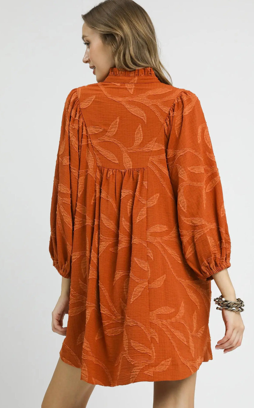 Autumn Dress -Rust