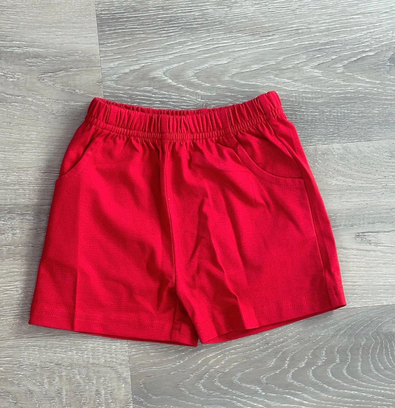 Red Shorts w/Pockets