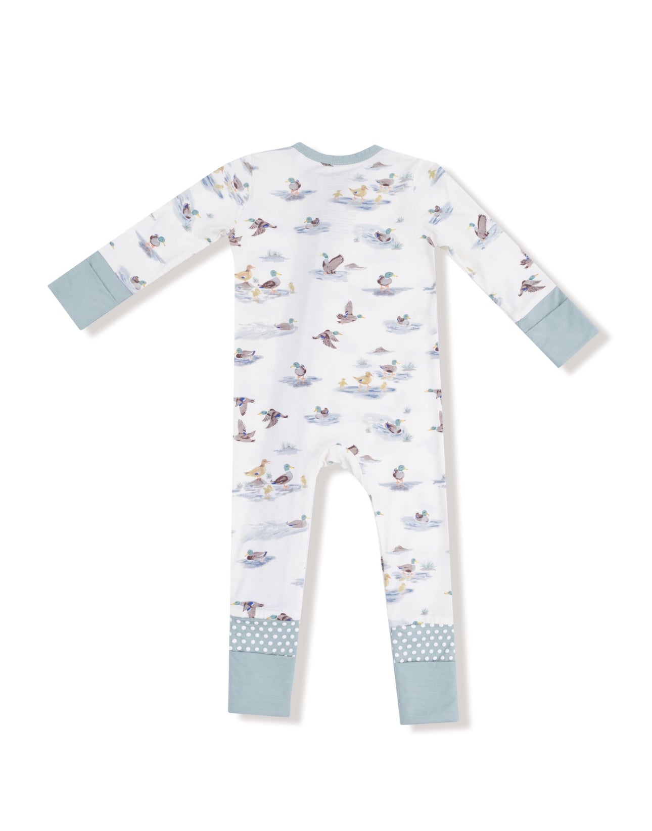 Migrating Mallards- 2 Way Zipper Romper