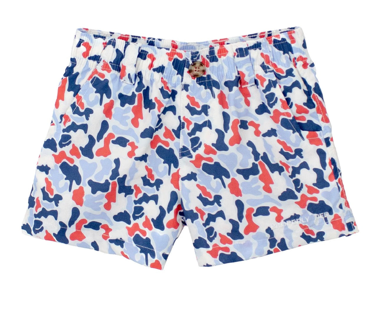 Boys Mallard Short Americana Camo