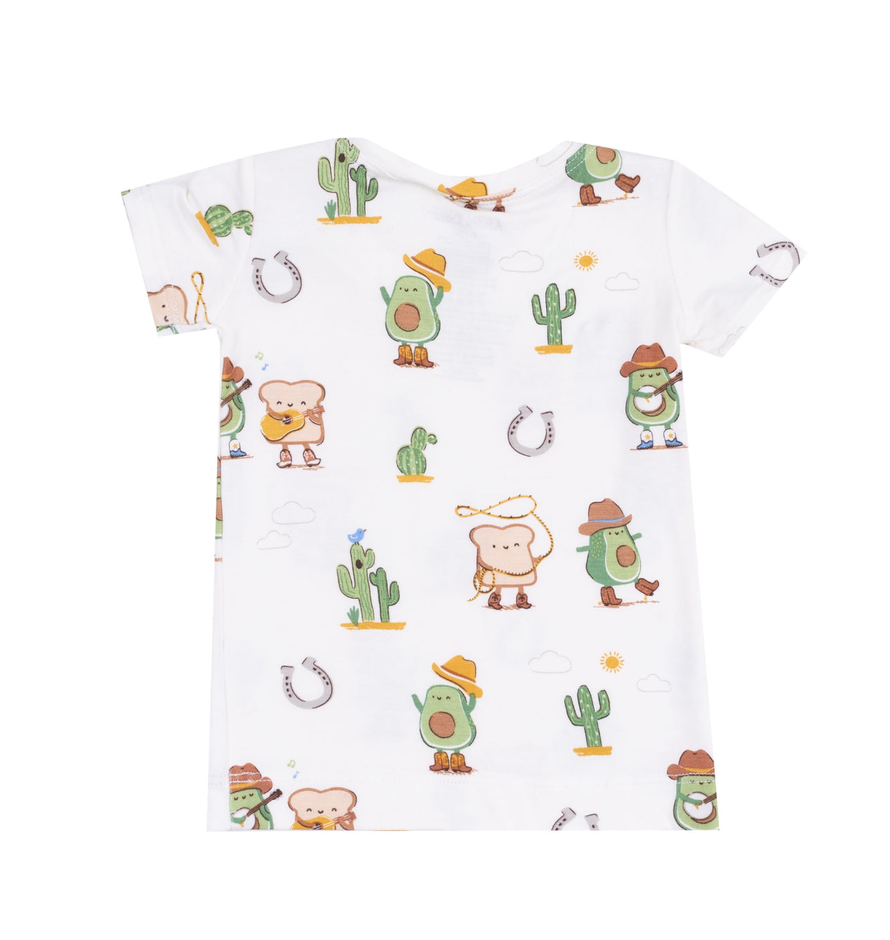 Avocado Toast Western Loungewear Short Set