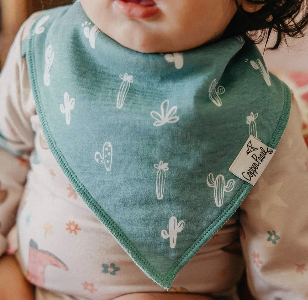 Cheyenne- 4 Pack Baby Bandana Bibs