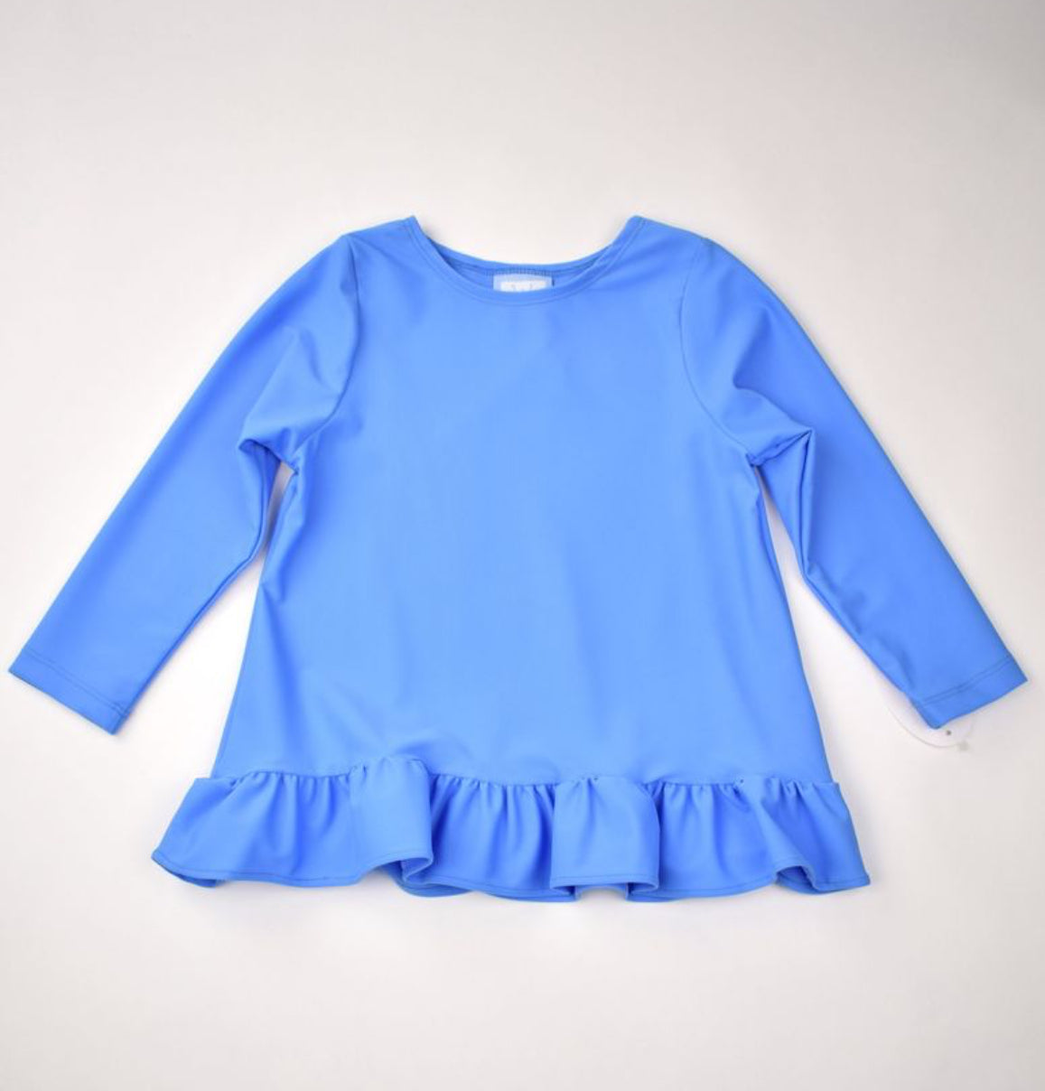 Azure Blue-Baby Doll Top