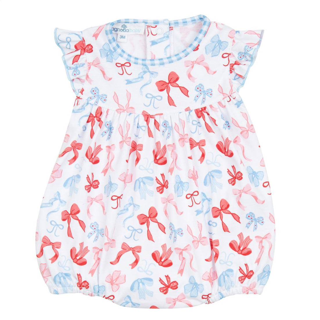 Star Spangled Darling Red Flutters Bubble