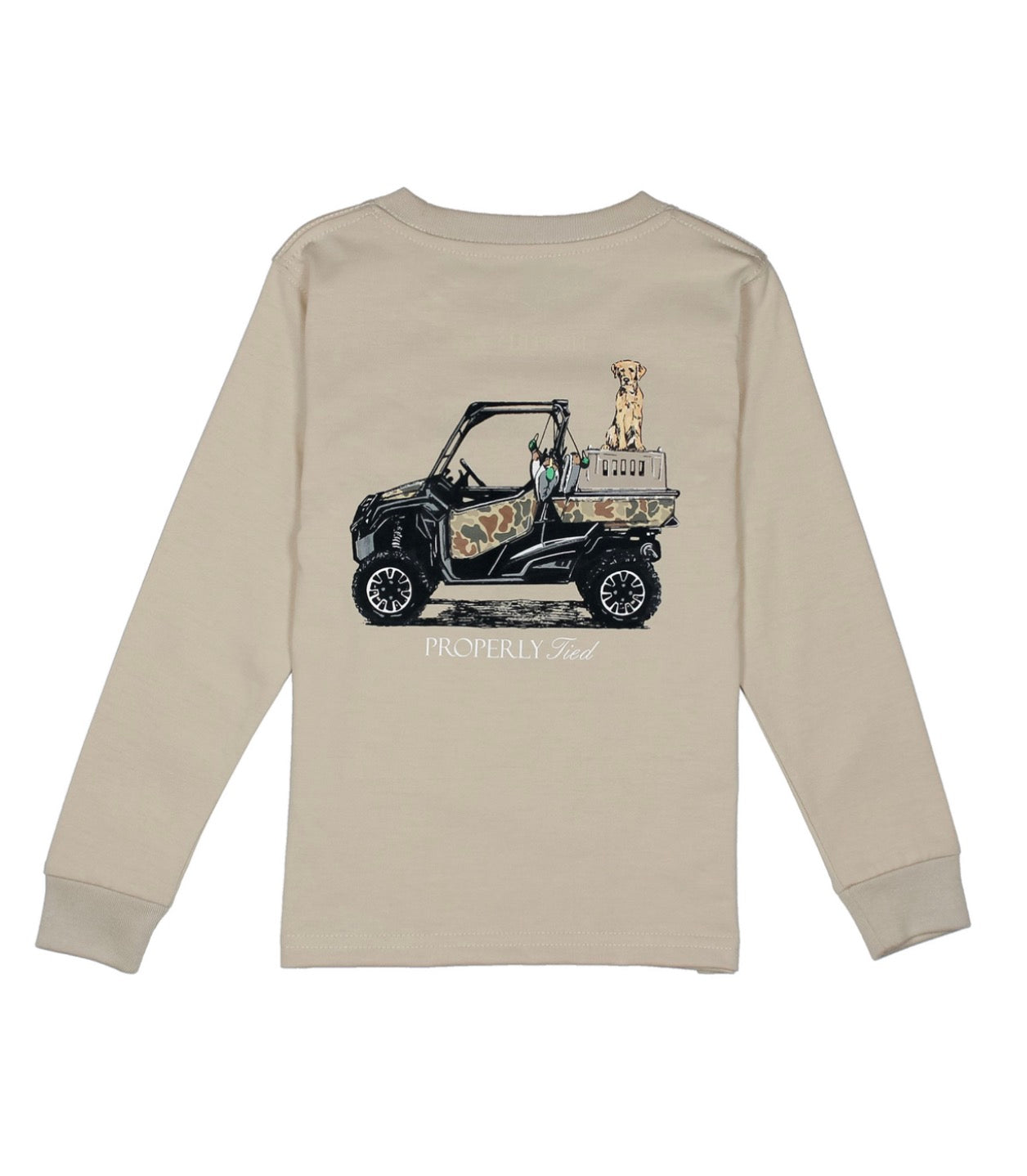 Boys Trail Tradition LS Linen
