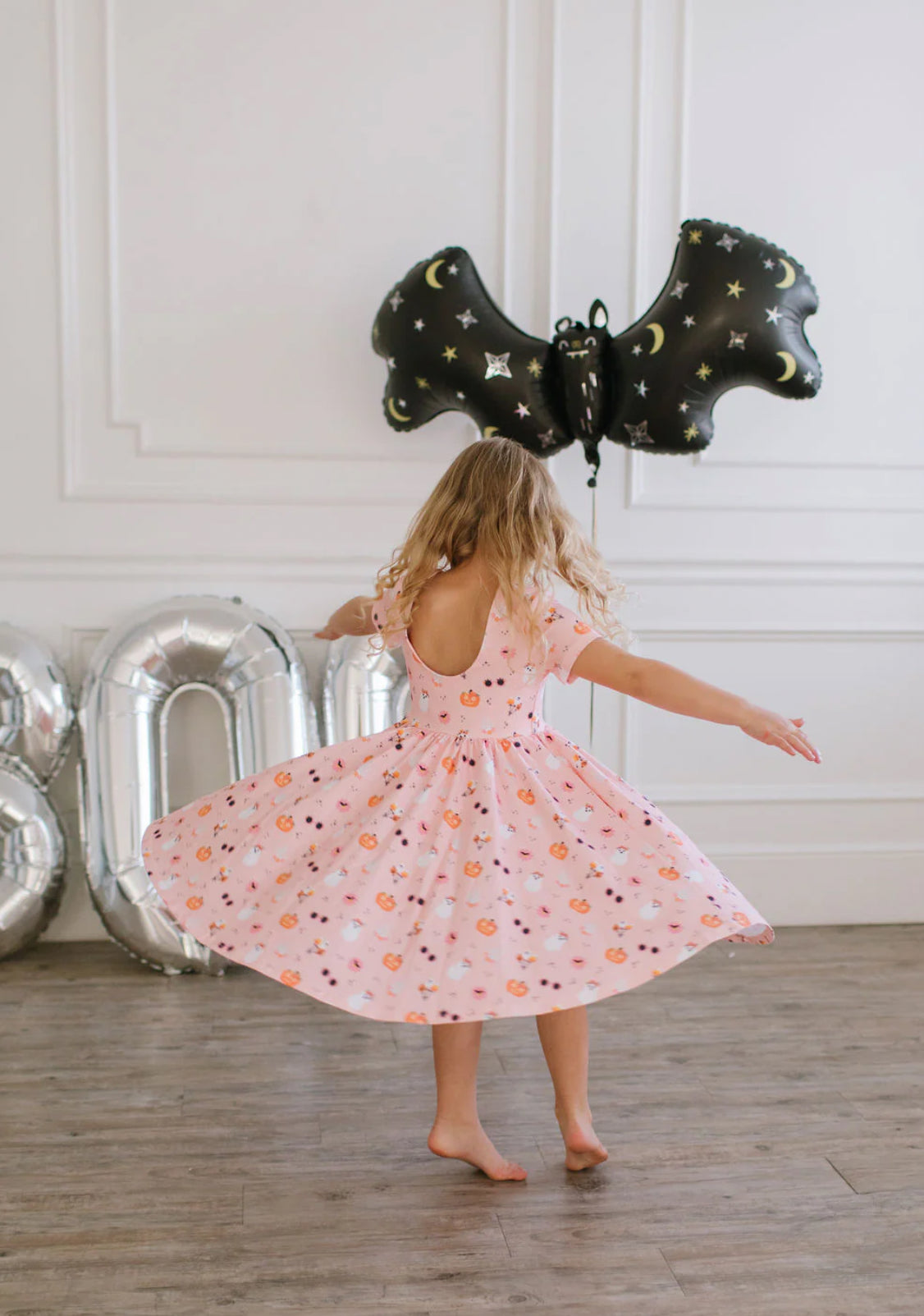 Classic Twirl Dress in Hippie Halloween