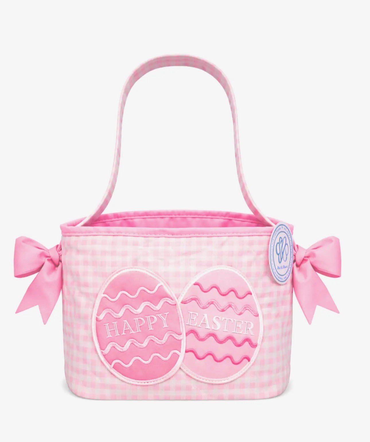 Pink Happy Petite Easter Basket