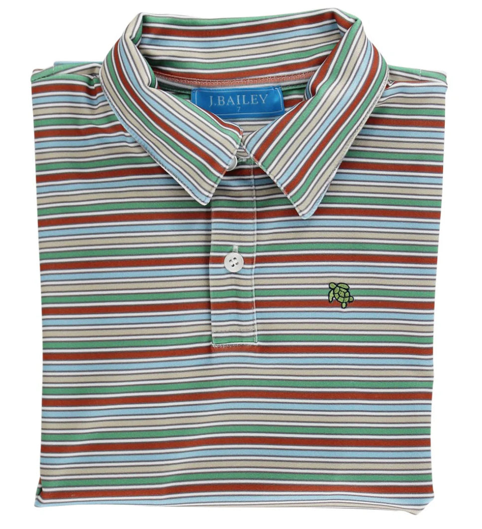 Performance Harry Long Sleeve Polo - Hazel