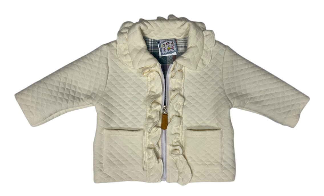 Reese Girls Jacket-Cream