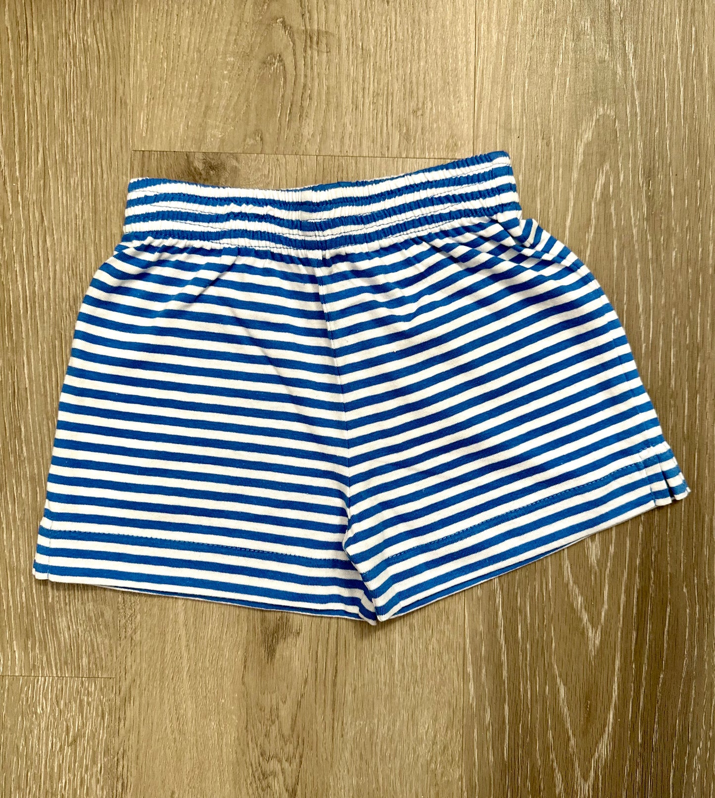 Chambray/White Stripe, Shorts