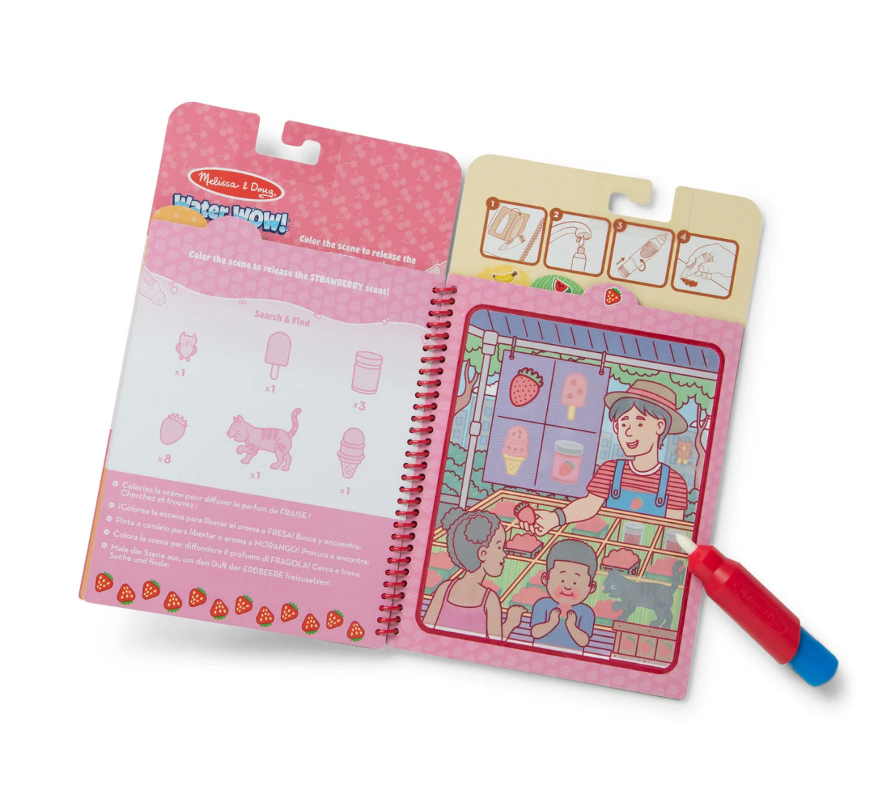 Scented Water WOW! Water-Reveal Pad - Fruit