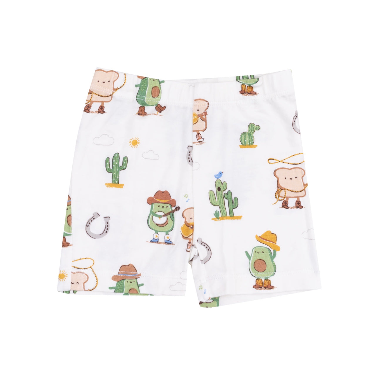 Avocado Toast Western Loungewear Short Set