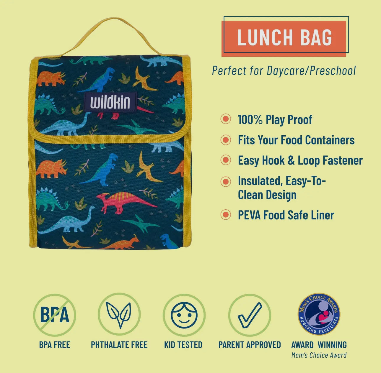 Jurassic Dinosaurs Lunch Bag