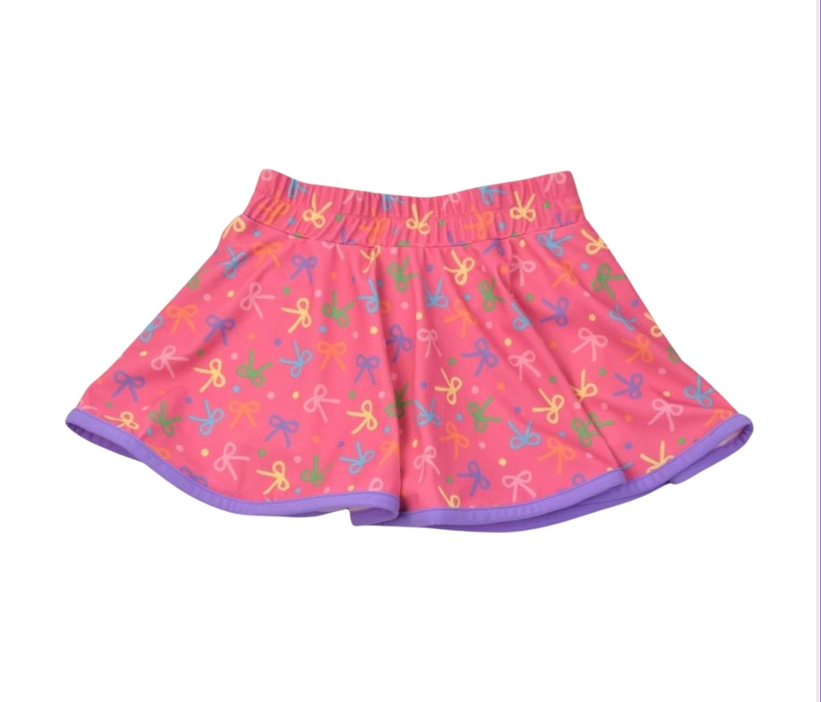 Skort, Bows Print