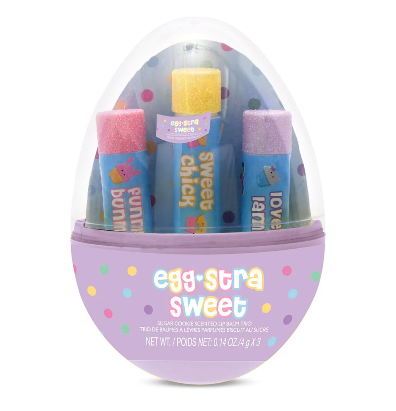 Egg-Stra Sweet Lip Balm Trio