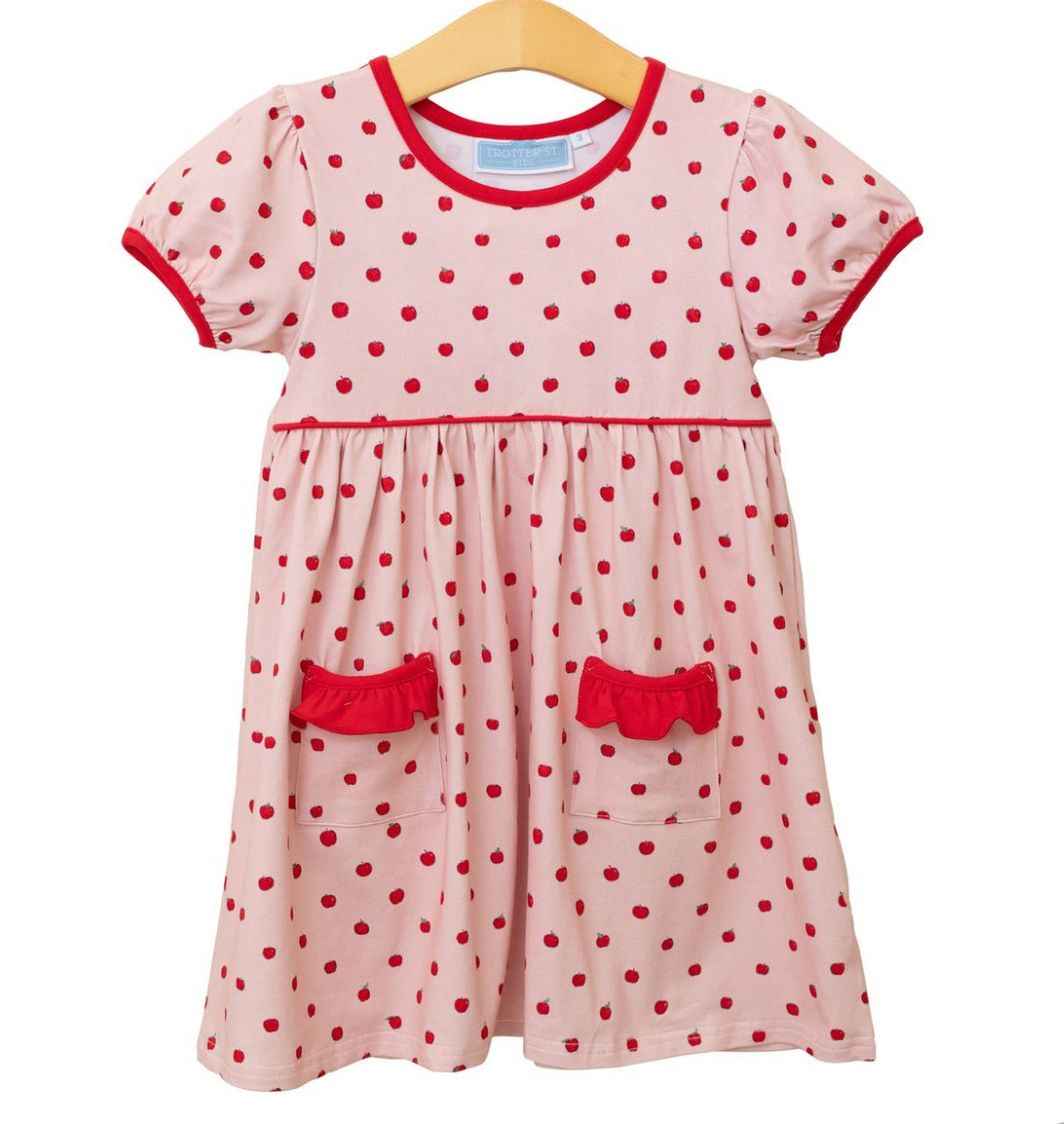 Apple Print Dress
