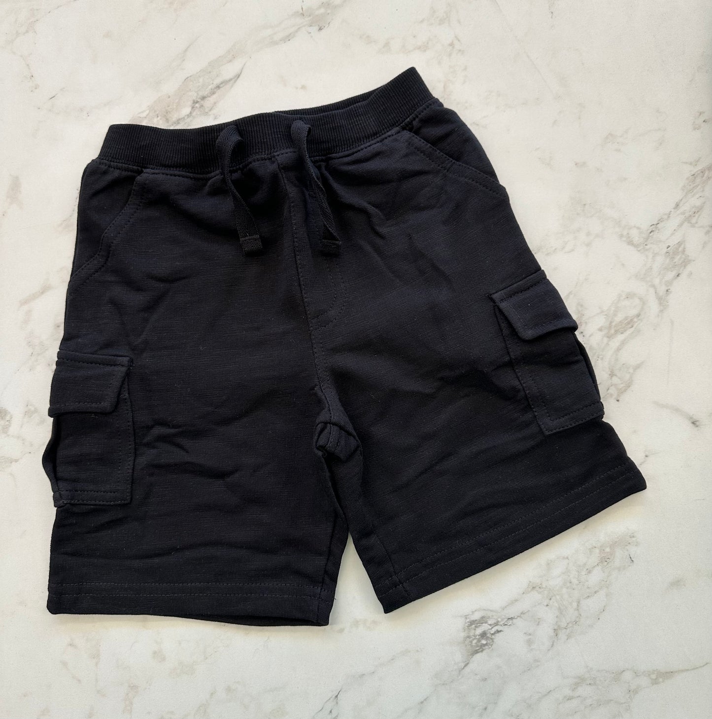 Black Cargo Shorts
