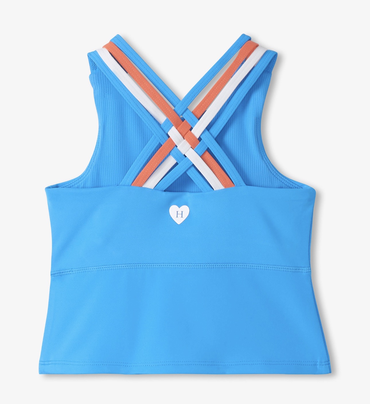Malibu Blue Strappy Active Tank