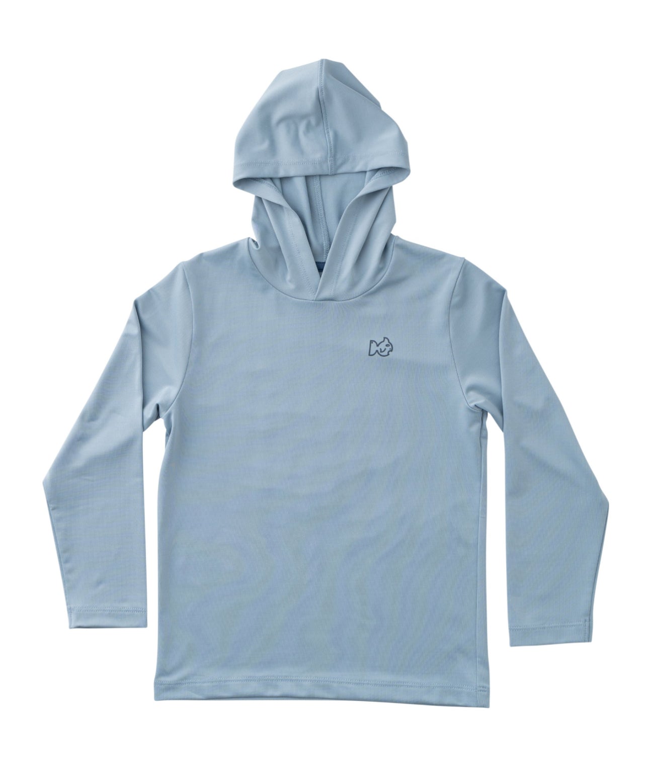 Pro Performance Hoodie Fishing Tee-Ash