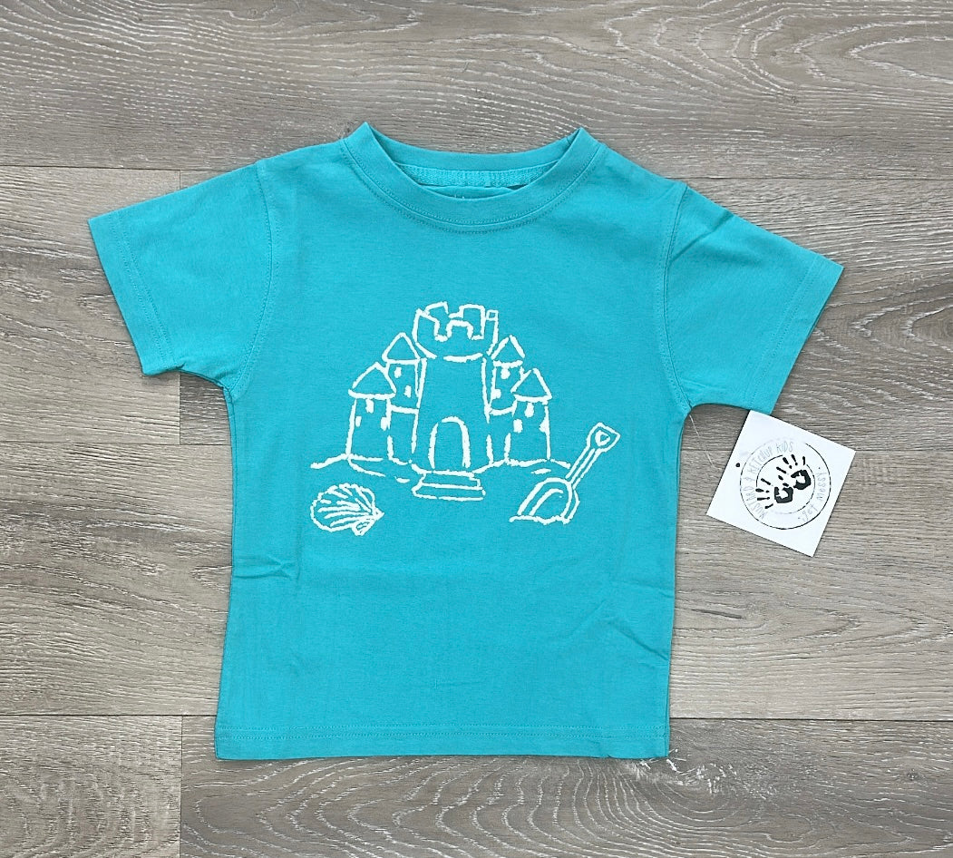 SS Seafoam Sandcastle T-Shirt