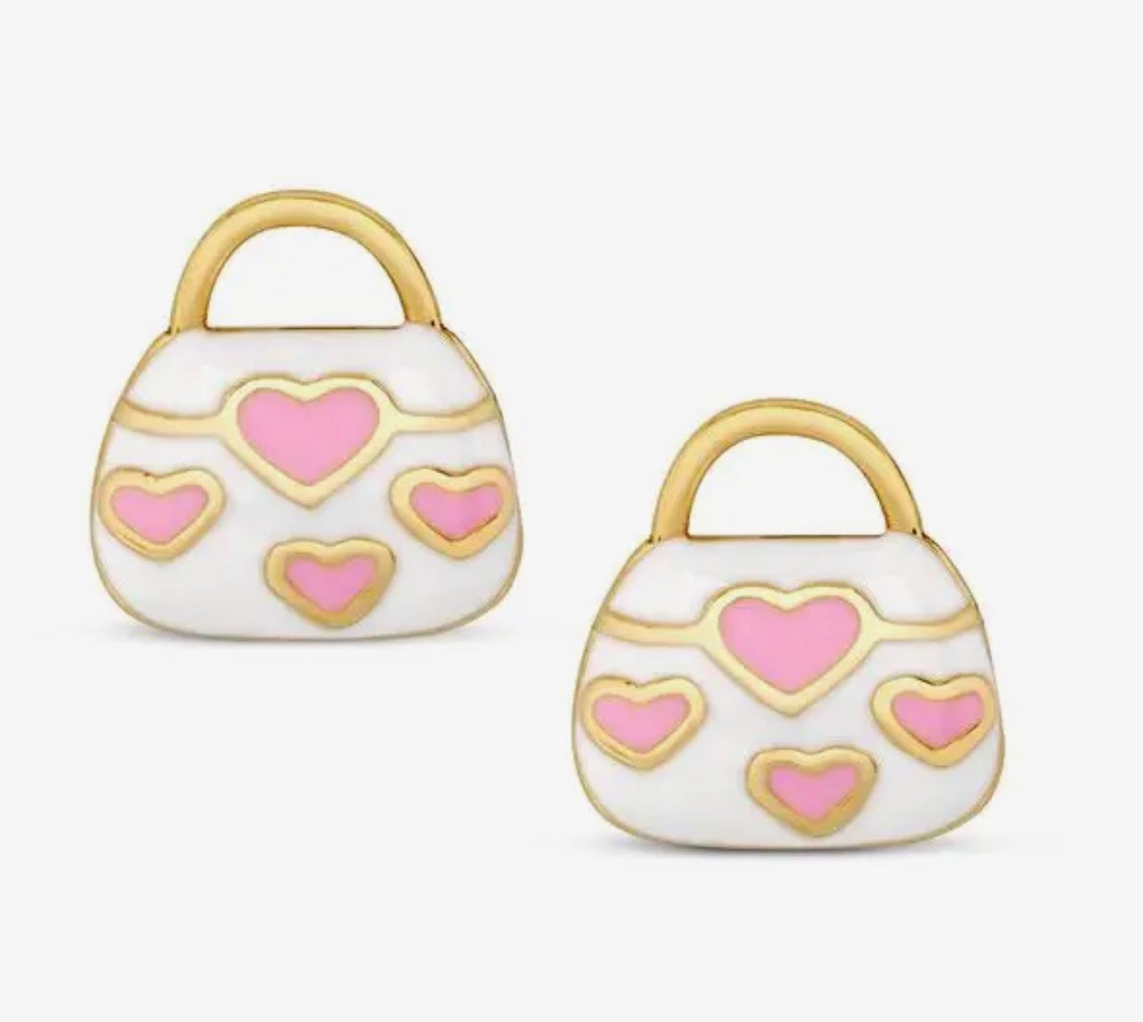Handbag Stud Earrings