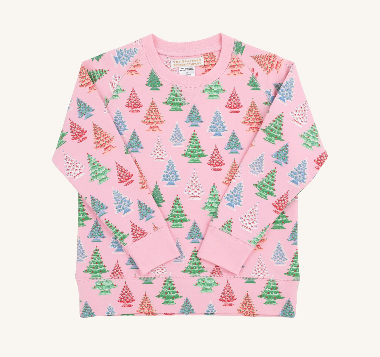 Cassidy Comfy Crewneck (Girlfit)-Need a Little Nostalgia/Pier Party Pink