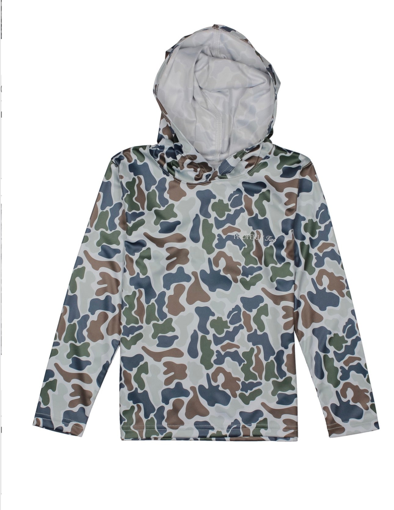 Boys Sportsman Performance Hoodie Terra Camo