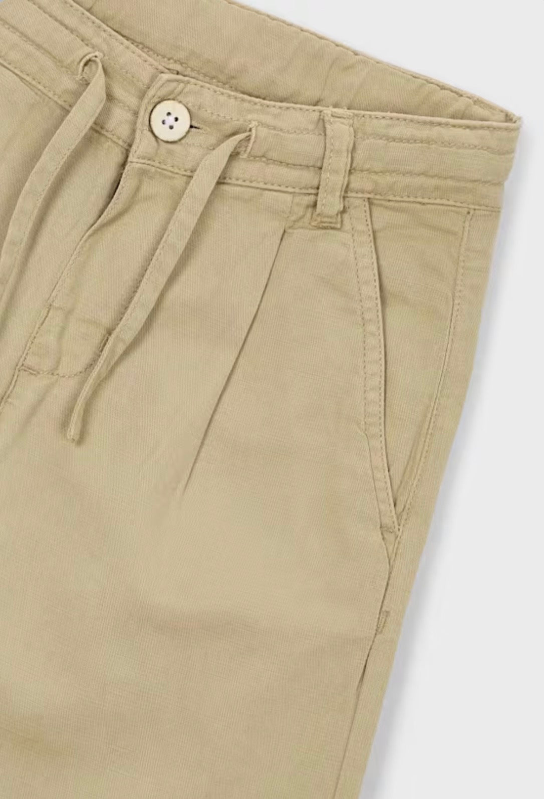 Mocca-Boy Linen Relaxed Chino Pants