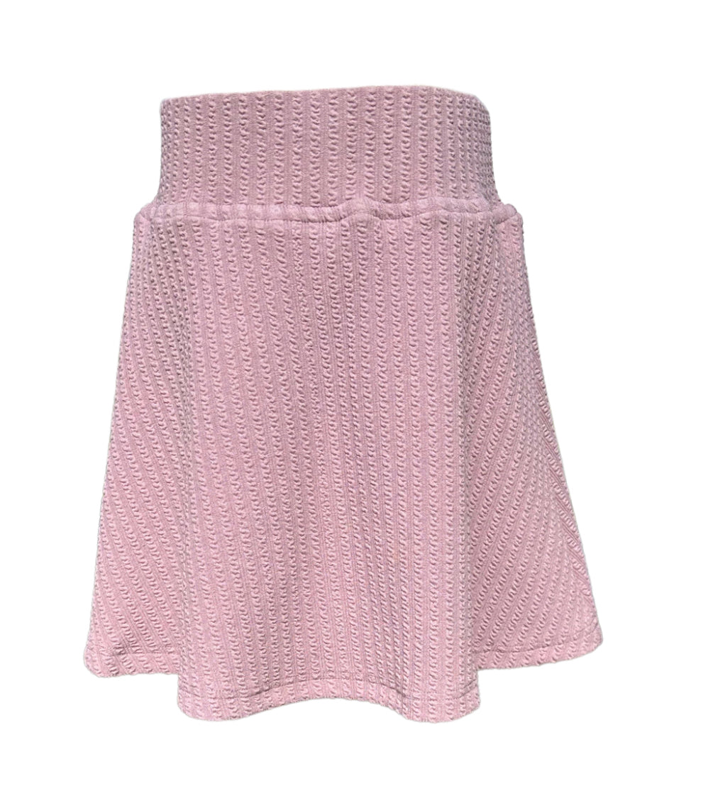 Peyton Sweater Top Textured Pink/Shimmer