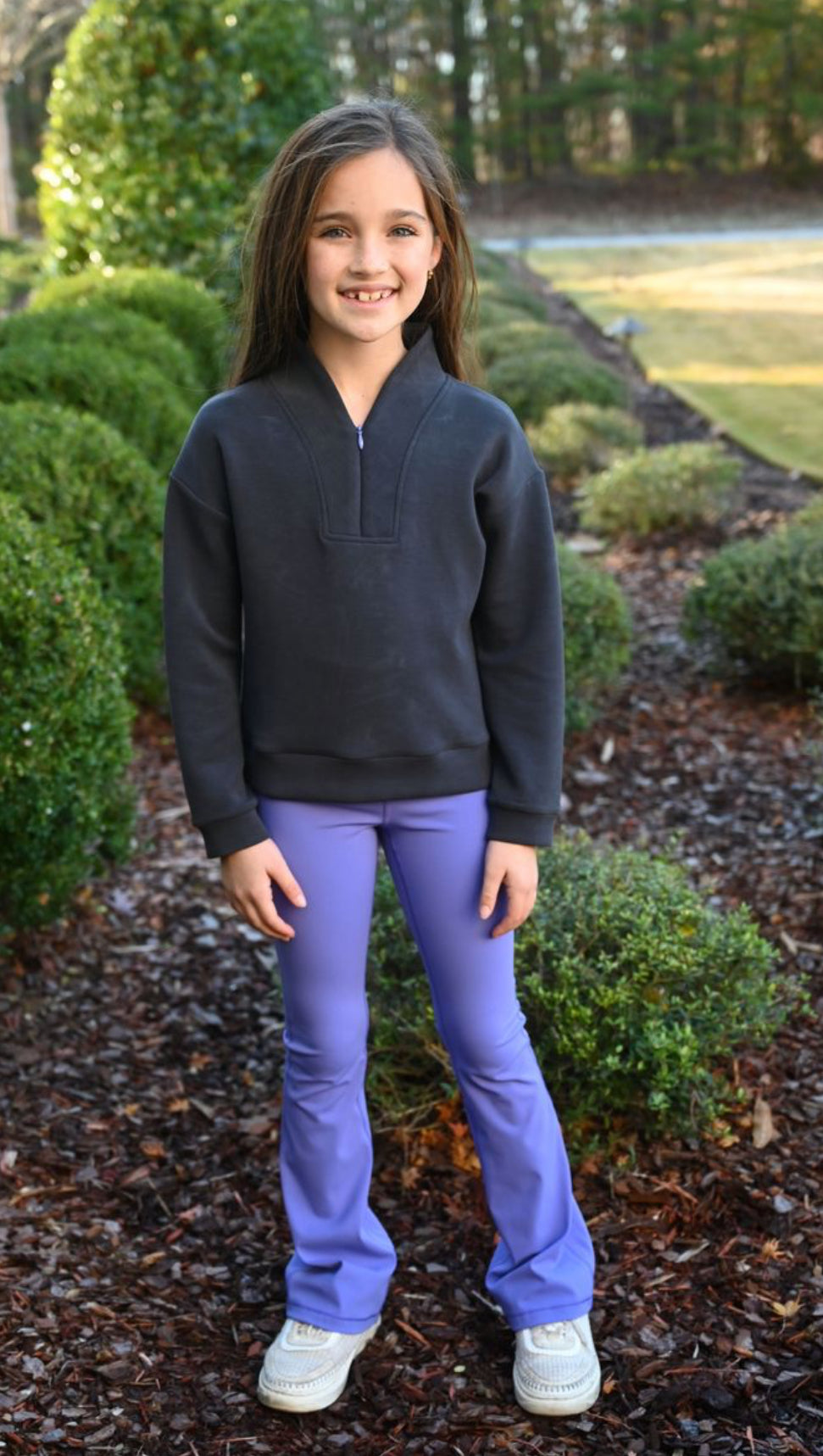 Florie Flare Leggings Purple