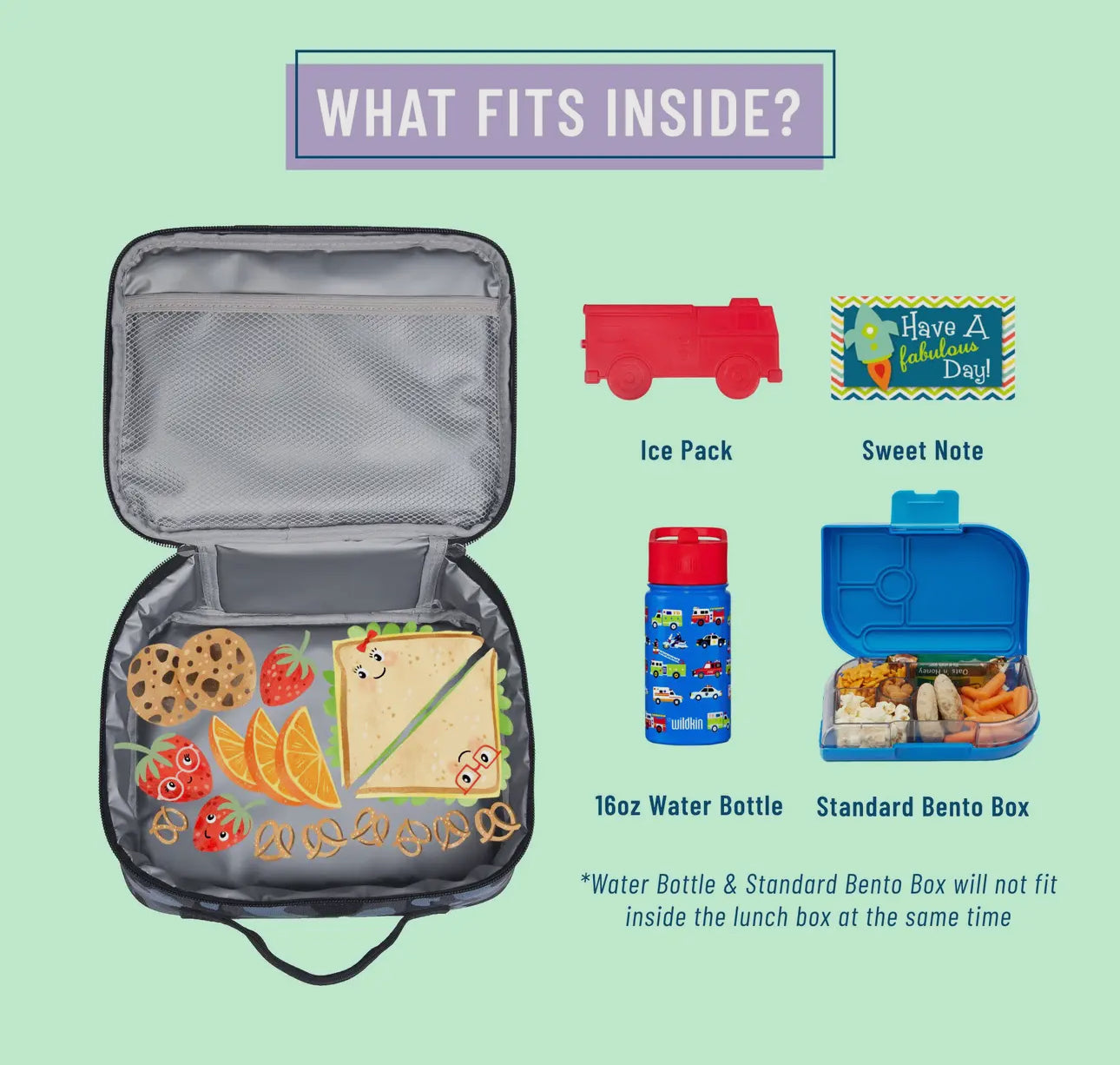 Black Camo Lunch Box