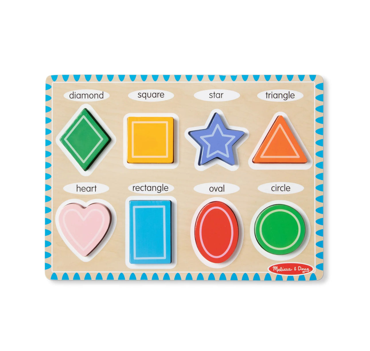 Shapes Chunky Puzzle - 8 Pieces