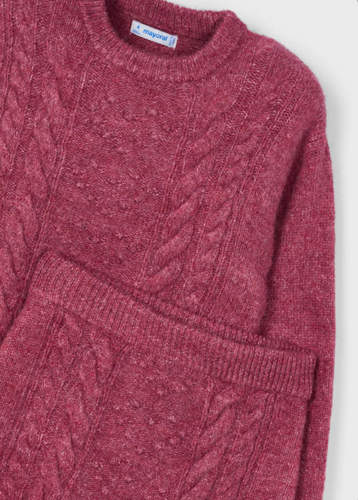 Girl Knit Sweater and Skirt Set