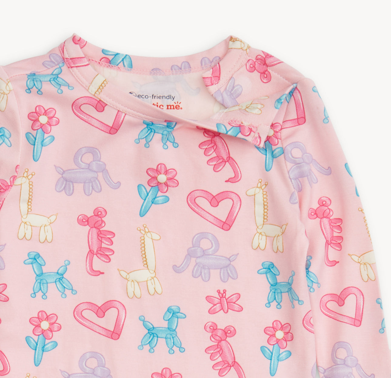 Party Animals Glow in the Dark Modal L/S Pj