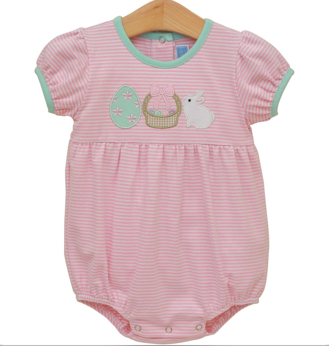 Bunnies & Baskets Bubble- Pink