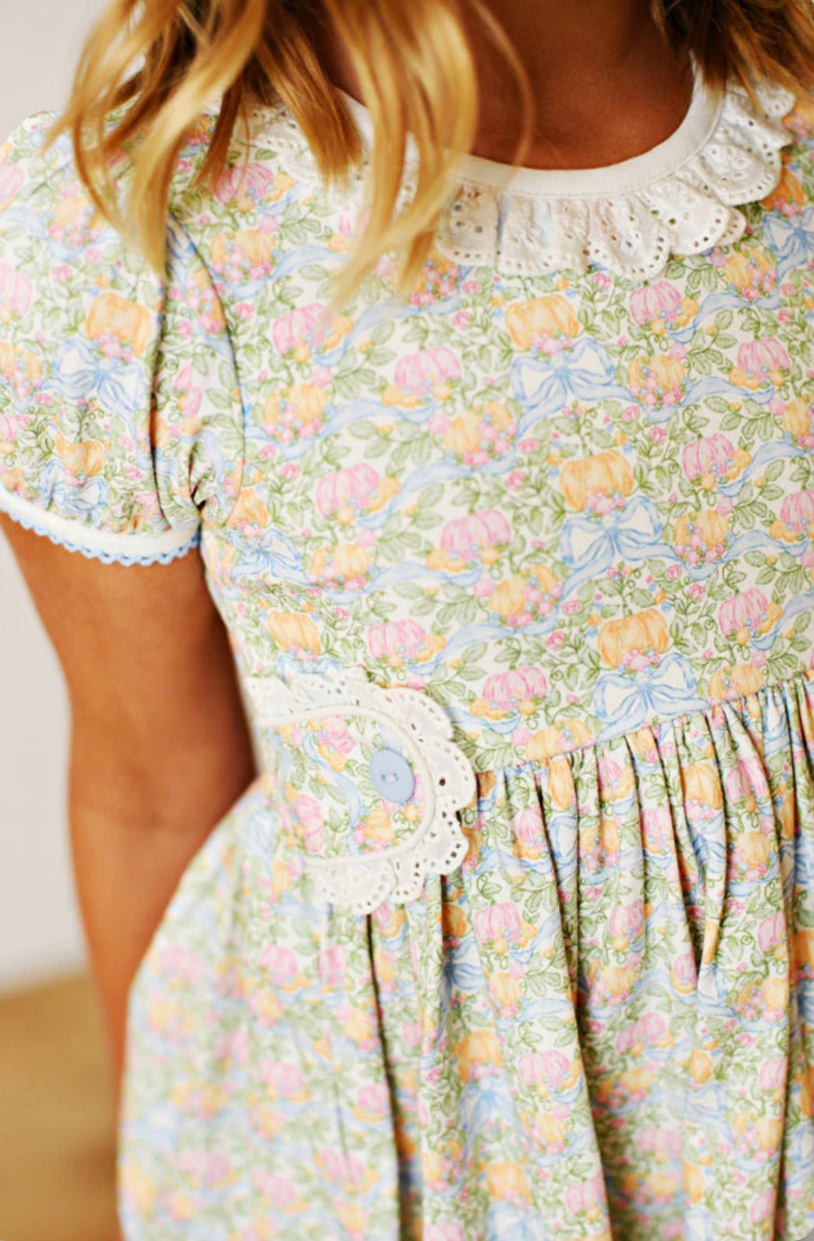 Pumpkin Harvest Gwen Tab Dress