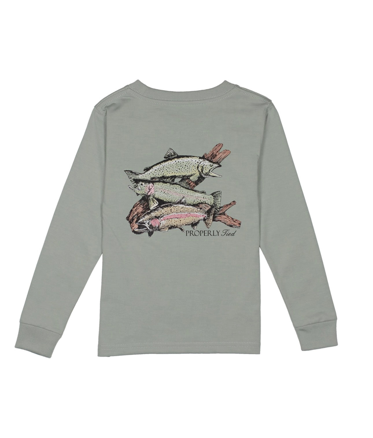 Boys Trout Trio Chrome Grey