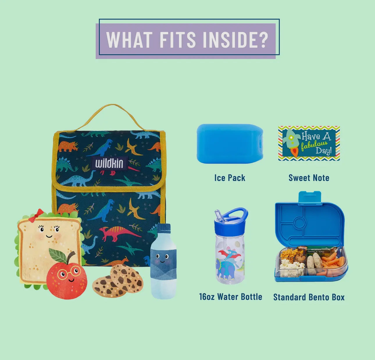 Jurassic Dinosaurs Lunch Bag